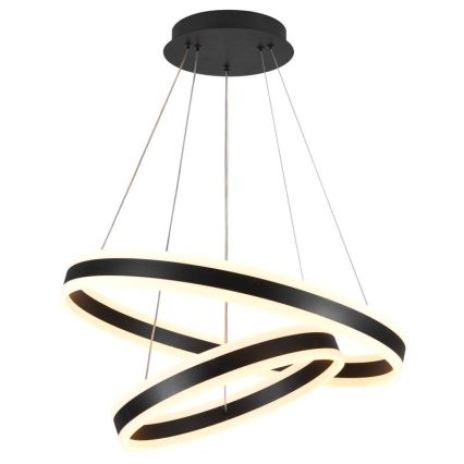 LED Dimbare kroonluchter aan snoer LED/135W/230V 3000-6500K + afstandsbediening