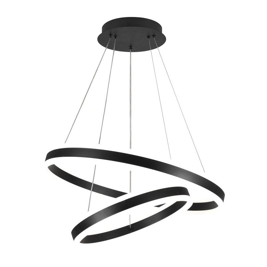 LED Dimbare kroonluchter aan snoer LED/135W/230V 3000-6500K + afstandsbediening