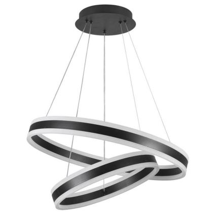 LED Dimbare kroonluchter aan snoer LED/135W/230V 3000-6500K + afstandsbediening