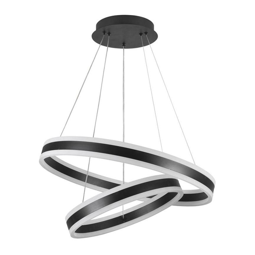 LED Dimbare kroonluchter aan snoer LED/135W/230V 3000-6500K + afstandsbediening