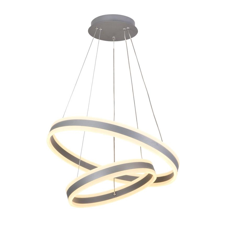 LED Dimbare kroonluchter aan snoer LED/135W/230V 3000-6500K + afstandsbediening