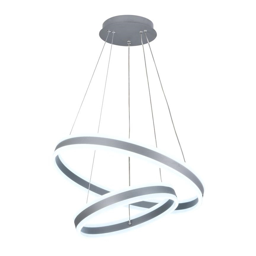 LED Dimbare kroonluchter aan snoer LED/135W/230V 3000-6500K + afstandsbediening