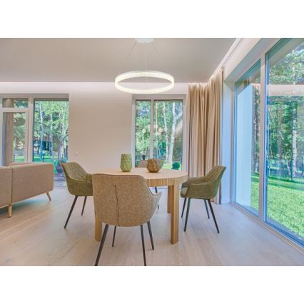 Dimbare LED-kroonluchter aan kabel ALIANZ LED/45W/230V 3000-6000K Ø 60 cm + afstandsbediening