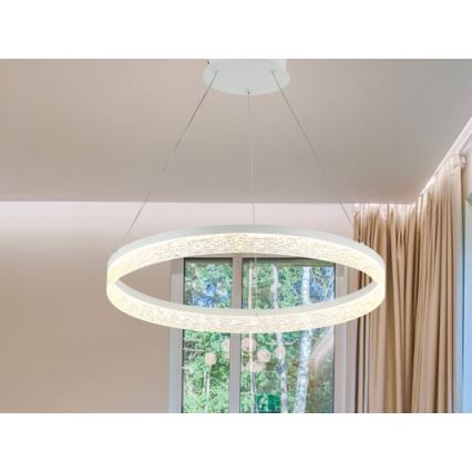 Dimbare LED-kroonluchter aan kabel ALIANZ LED/45W/230V 3000-6000K Ø 60 cm + afstandsbediening
