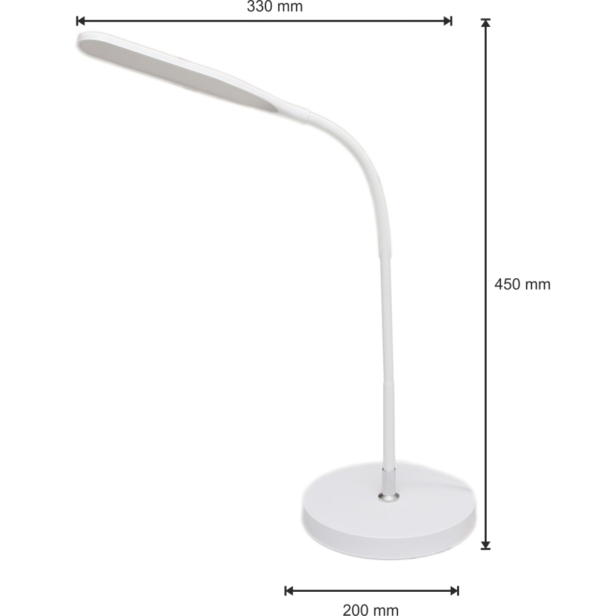 LED Dimbare lamp 3in1 LED/10W/230V 3000/4000/6000K CRI 90 wit