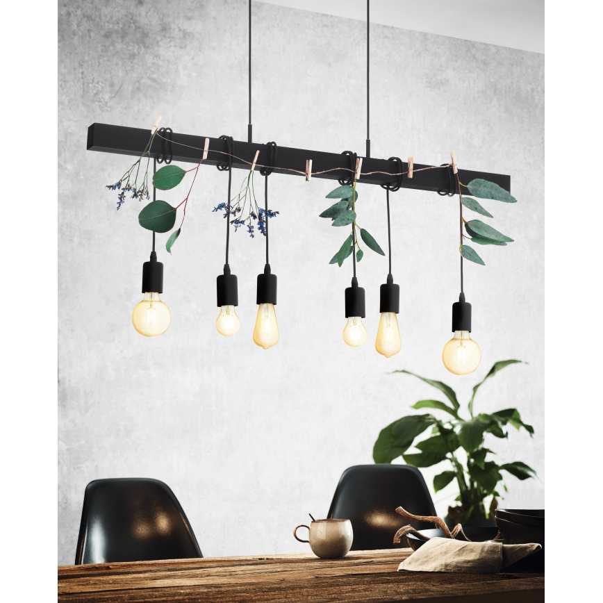 LED dimbare lamp E27/5,5W/230V 2200K - Eglo