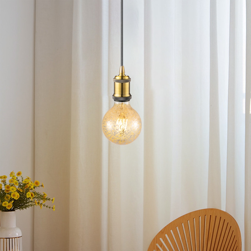 LED Dimbare lamp Vintage Edison G95 E27/4W/230V 2700K