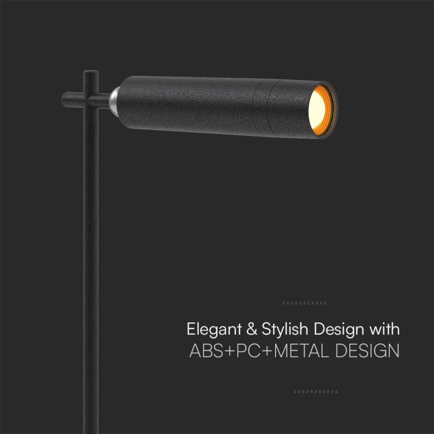 LED Dimbare magnetische oplaadbare bureaulamp 3-in-1 LED/3W/5V 4000K 1500 mAh zwart