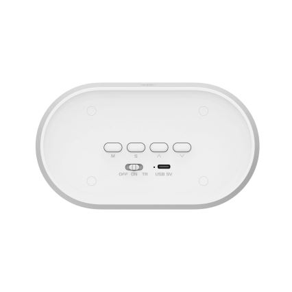 LED Dimbare Nachtlamp met Wekker KAJA LED/1,3W/5V 3000K