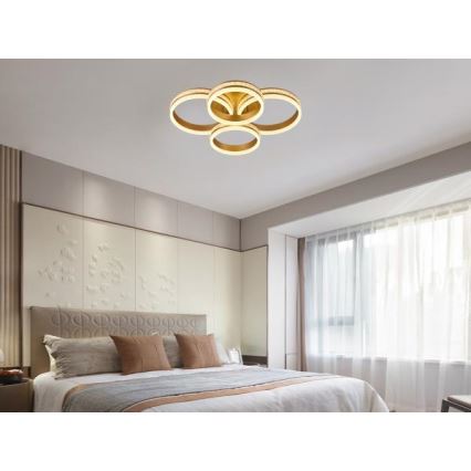 LED Dimbare opbouw-kroonluchter LED/150W/230V 3000-6500K + afstandsbediening