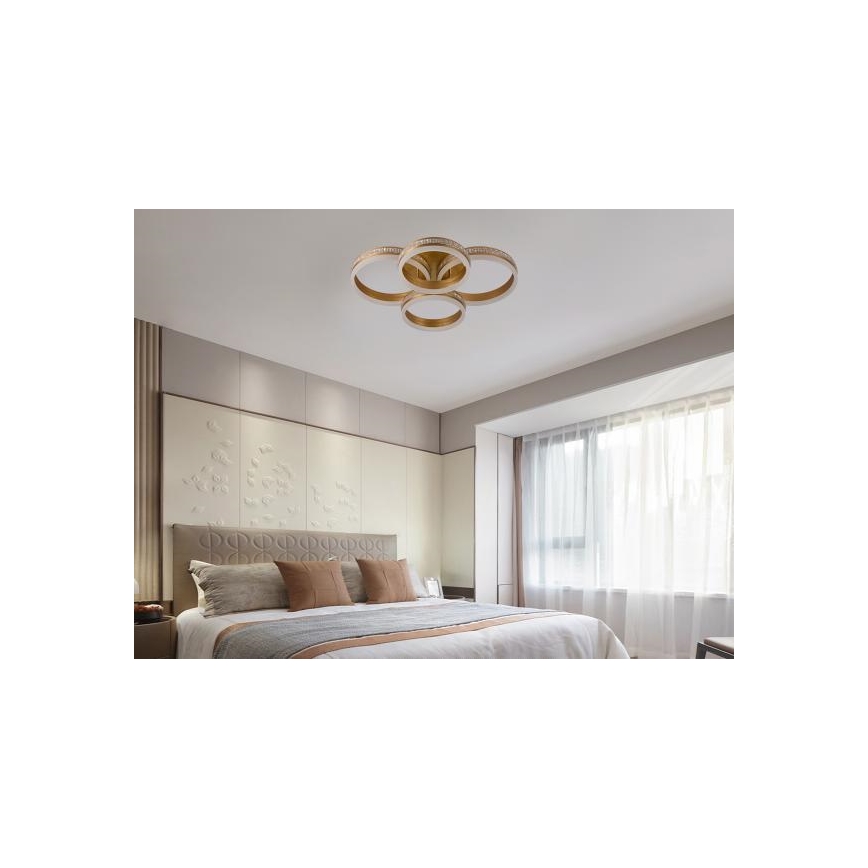 LED Dimbare opbouw-kroonluchter LED/150W/230V 3000-6500K + afstandsbediening