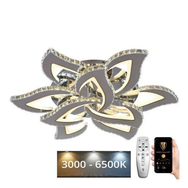 LED Dimbare Opbouwlamp LED/180W/230V 3000-6500K + afstandsbediening