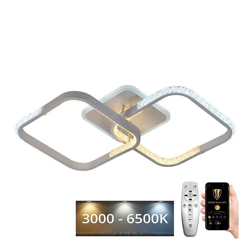 LED Dimbare Opbouwlamp LED/55W/230V 3000-6500K + afstandsbediening