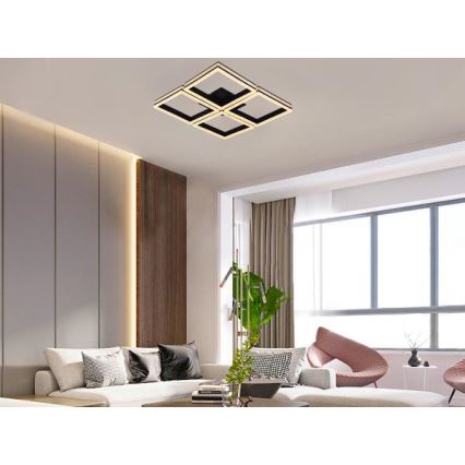 LED dimbare opbouwluchter LED/215W/230V 3000-6500K + afstandsbediening