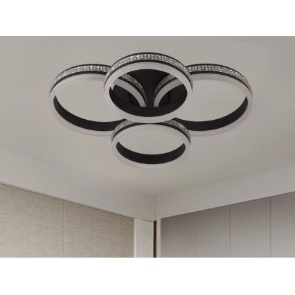 LED dimbare opbouwplafondlamp 150W/230V 3000-6500K met afstandsbediening