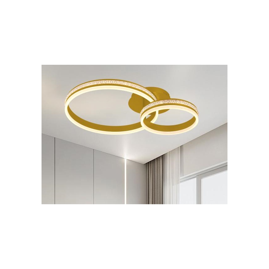 LED Dimbare opbouwplafondlamp LED/110W/230V 3000-6500K + afstandsbediening