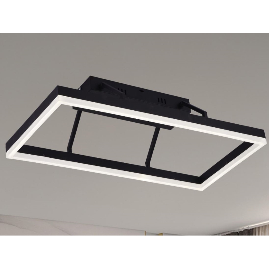 LED Dimbare opbouwplafondlamp LED/40W/230V 3000-6500K + afstandsbediening