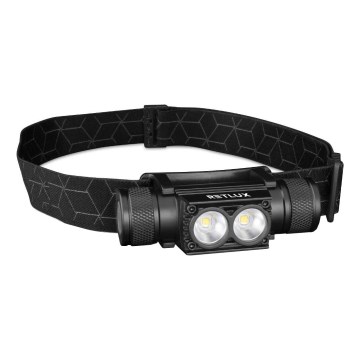 LED Dimbare Oplaadbare Aluminium Hoofdlamp LED/2600 mAh IP65