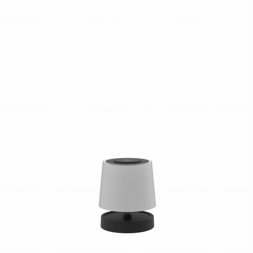 LED Dimbare oplaadbare buitentafellamp LED/2W/5V IP44 1200 mAh grijs