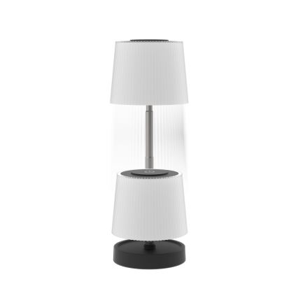 LED Dimbare oplaadbare buitentafellamp LED/2W/5V IP44 1200 mAh grijs