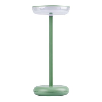 LED Dimbare oplaadbare lamp FLUXY LED/1,7W/1800 mAh IP44 groen