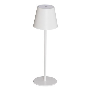 LED Dimbare oplaadbare tafellamp INITA LED/1,2W/1800 mAh IP54 wit