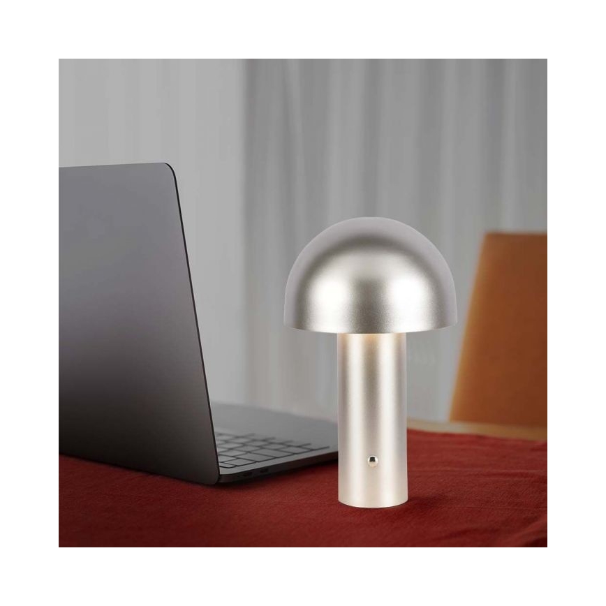 LED Dimbare oplaadbare touch tafellamp LED/1W/5V 3000-6000K 1800 mAh goud