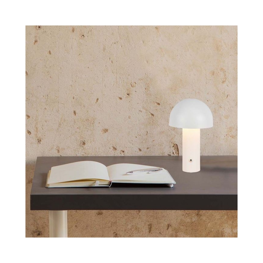 LED Dimbare oplaadbare touch tafellamp LED/1W/5V 3000-6000K 1800 mAh wit