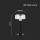 LED Dimbare oplaadbare touch tafellamp LED/1W/5V 3000K 1800 mAh zwart