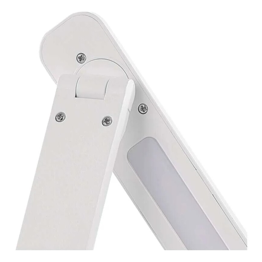 LED Dimbare oplaadbare tafellamp LED/5W/3,7V 3000K/4000K/6500K 800mAh wit