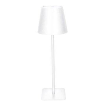LED dimbare oplaadbare tafellamp LUCCA met aanraakbediening LED/3,7V 3000/4000/6500K 2000 mAh wit