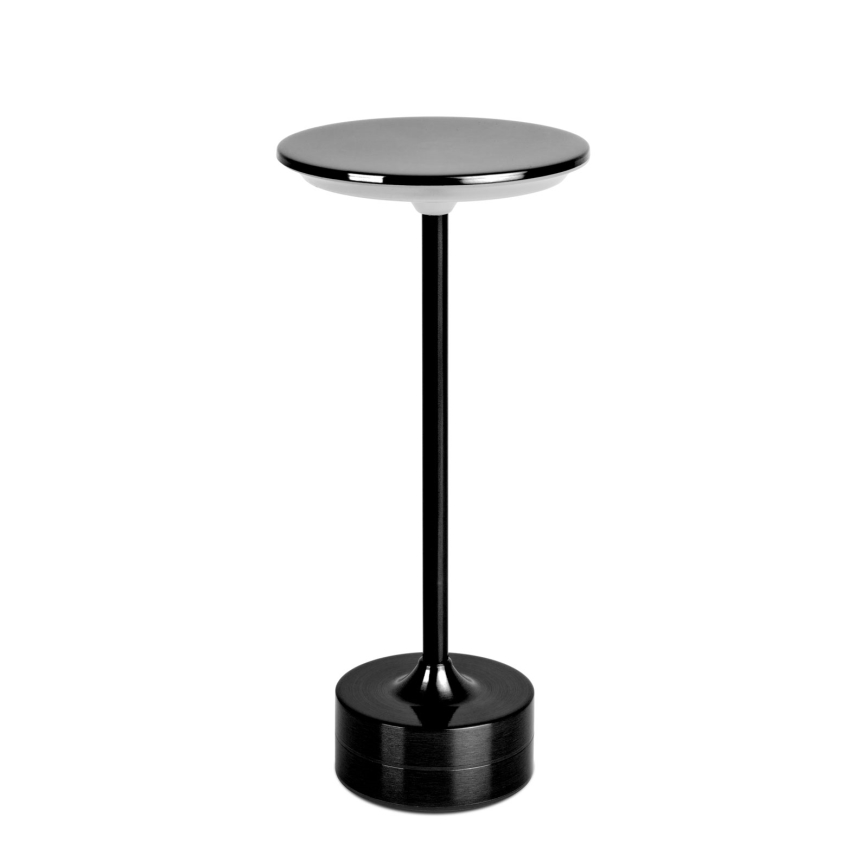 LED dimbare oplaadbare bureaulamp NEW YORK LED/1,8W/5V 2700K/4000K/6500K 1200 mAh zwart