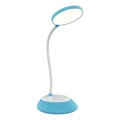 LED Dimbare oplaadbare tafellamp VISUA LED/5W/5V 3000-5000K 1200 mAh blauw