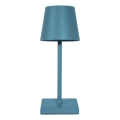 LED Dimbare oplaadbare touch tafellamp LED/3,5W/5V 5200mAh blauw