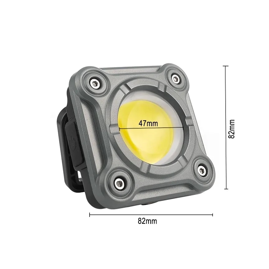 LED Dimbare oplaadbare werklamp LED/15W/5V IPX4 1000 lm 2000 mAh
