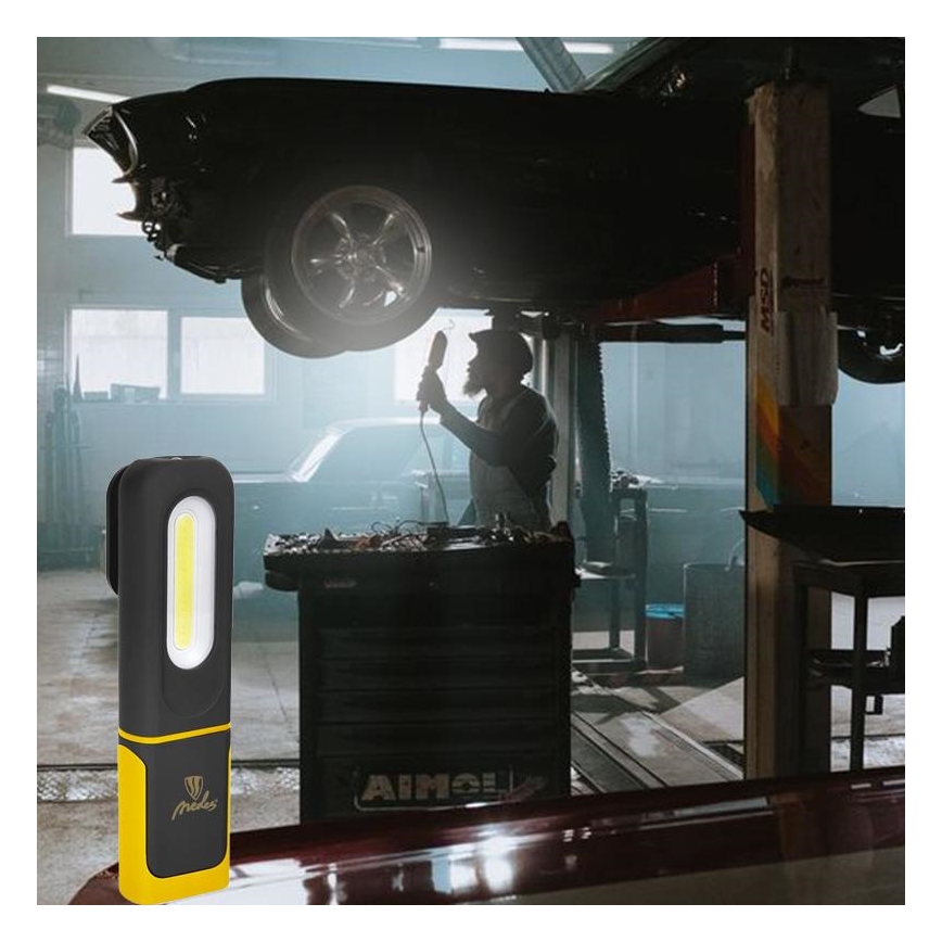 LED Dimbare Oplaadbare Werkzaklamp LED/8W/5V IP44 420 lm 1200 mAh