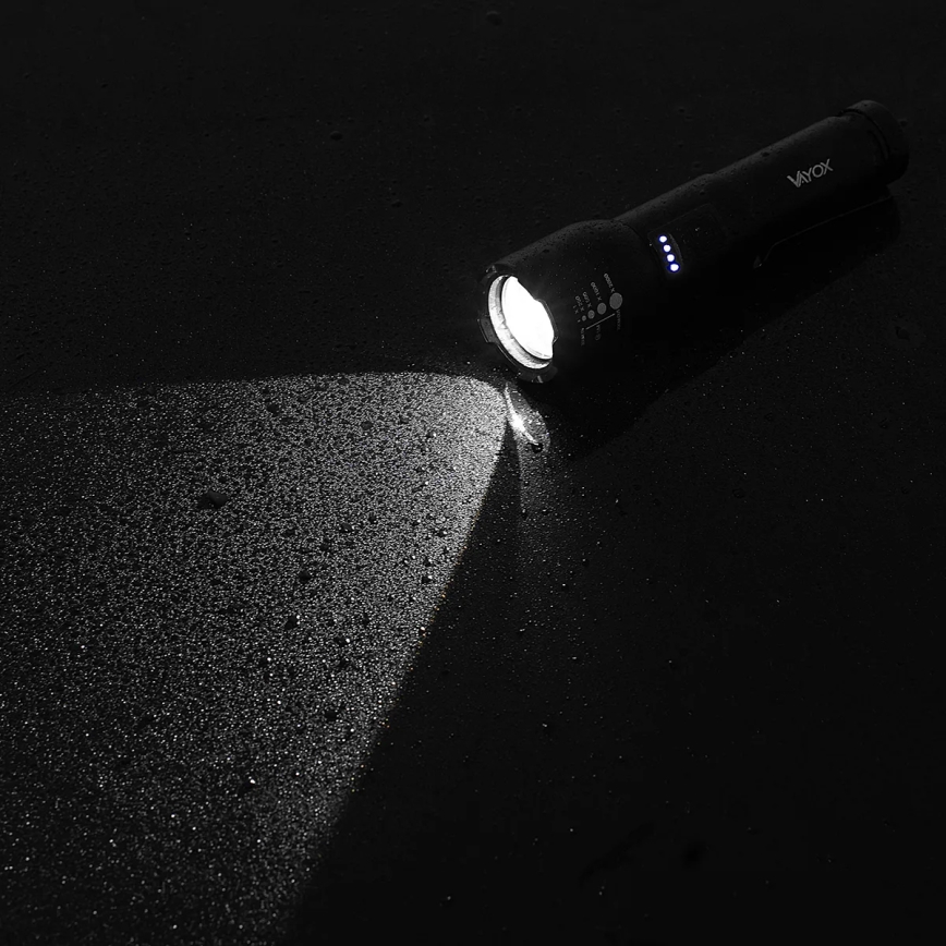 LED Dimbare Oplaadbare Zaklamp LED/20W/5V IPX4 800 lm 2000 mAh