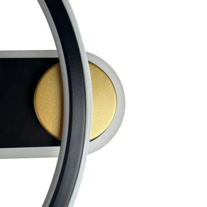 LED Dimbaar Plafondlamp LED/60W/230V 3000-6500K zwart + afstandsbediening