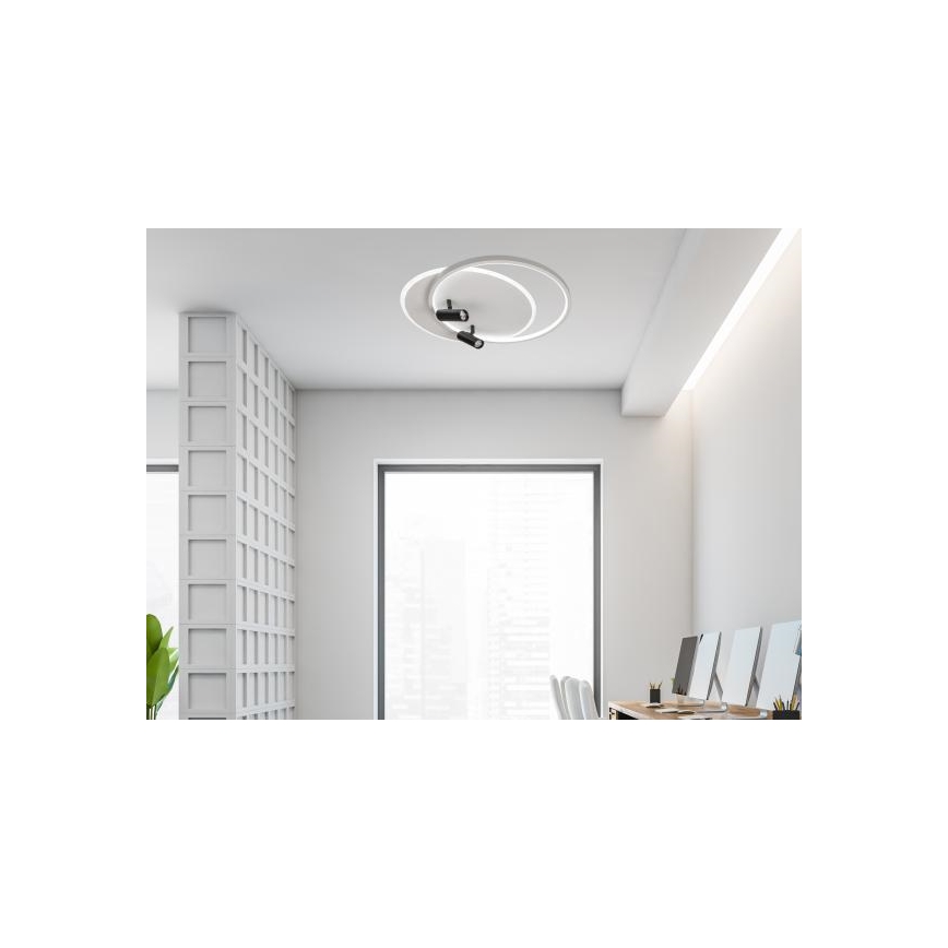 LED Dimbaar plafondlamp LED/65W/230V 3000-6500K wit + afstandsbediening