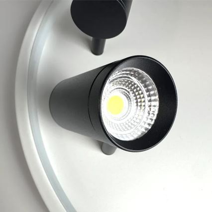 LED Dimbaar plafondlamp LED/65W/230V 3000-6500K wit + afstandsbediening