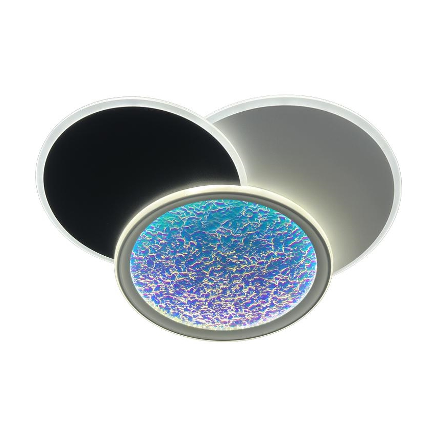 LED Dimbaar Plafondlamp LED/80W/230V 3000-6500K wit + afstandsbediening