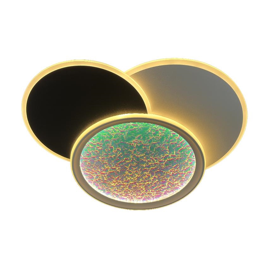LED Dimbaar Plafondlamp LED/80W/230V 3000-6500K wit + afstandsbediening