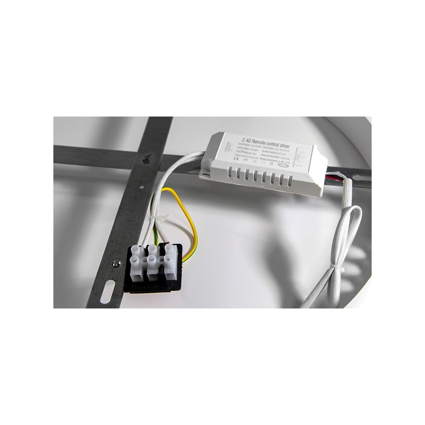 LED dimbare plafondlamp ARIES LED/54W/230V 3000-6500K + afstandsbediening