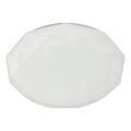 LED-dimbare plafondlamp HEX LED/72W/230V 3000–6000K Ø 50 cm wit + afstandsbediening