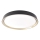 LED dimbare plafondlamp ILVI LED/30W/230V 2700-6500K diameter 40 cm zwart/messing + afstandsbediening