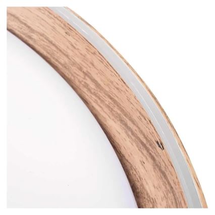 LED dimbare plafondlamp ILVI LED/30W/230V 2700-6500K Ø 40 cm beige + afstandsbediening