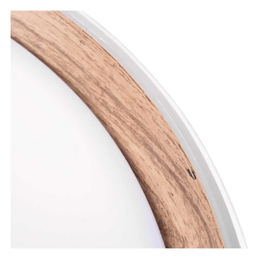 Dimbare LED plafondlamp ILVI LED/45W/230V 2700-6500K Ø 50 cm wit/beige + afstandsbediening