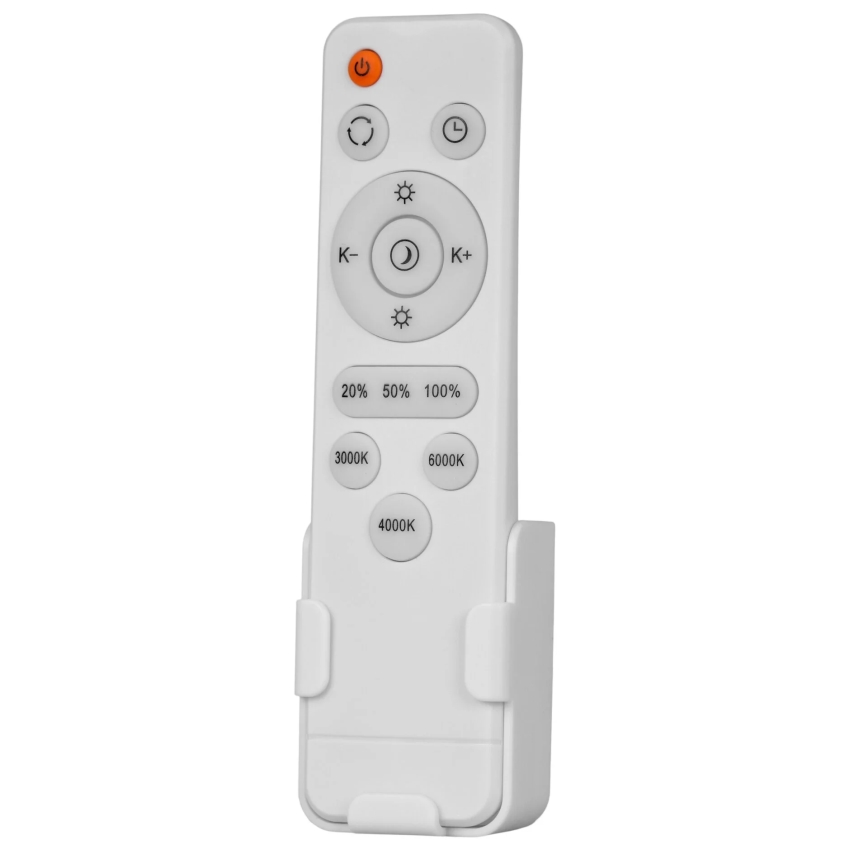 LED dimbare plafondlamp KERN LED/100W/230V 3000/4000/6000K Ø 100 cm zwart + afstandsbediening