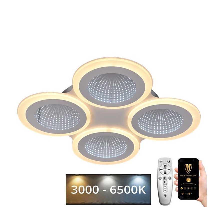 LED Dimbare plafondlamp LED/100W/230V 3000-6500K + afstandsbediening