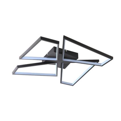 LED Dimbaar Plafondlamp LED/115W/230V 3000-6500K zwart + afstandsbediening